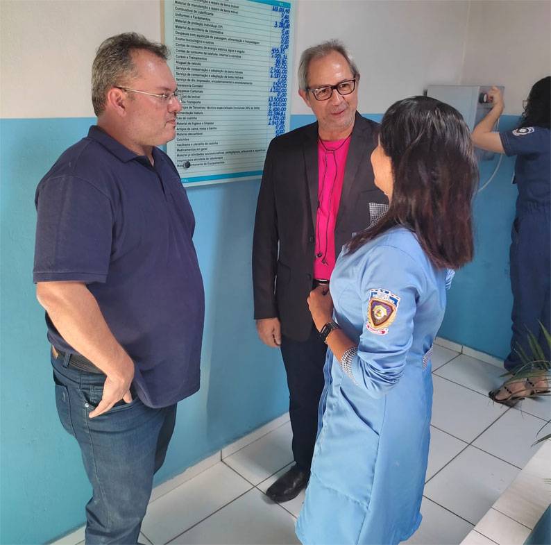 Coronel Nixon Frota visita Associação de Proteção e Assistência aos Condenados